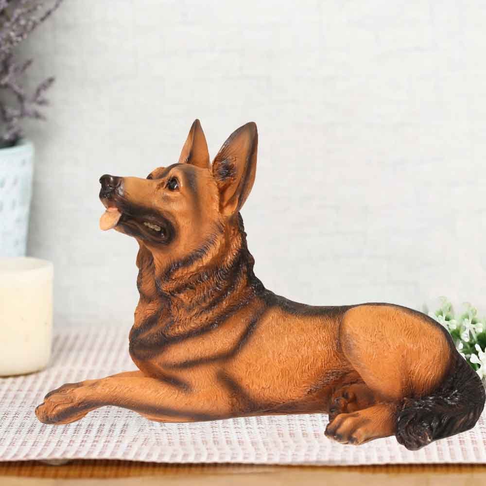 Dog Statue Figurine for gift on birthday 21 cm G61GX0078A