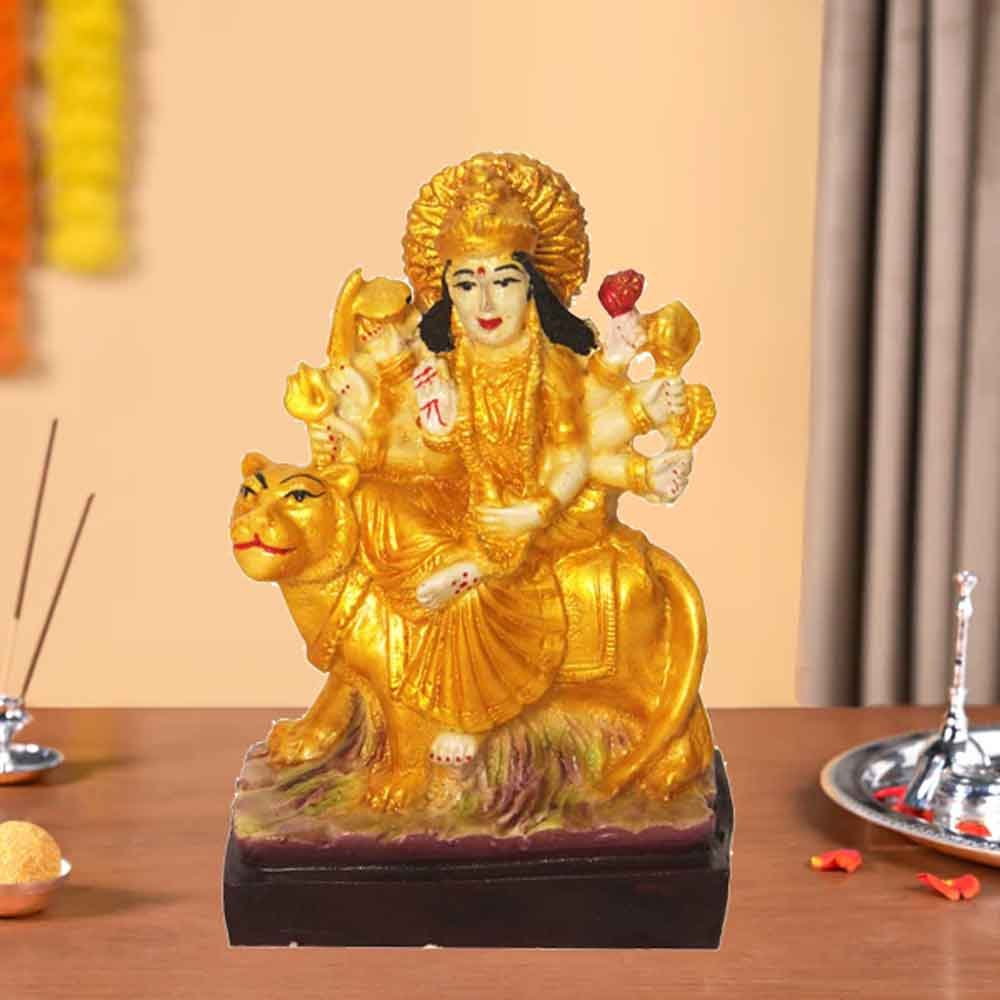 Godess Maa Durga statue for navratri 13 cm G67GX0042G