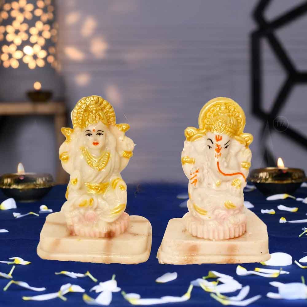 Lakshmi Ganesh for gifting on diwali 8 cm G67GX0045W