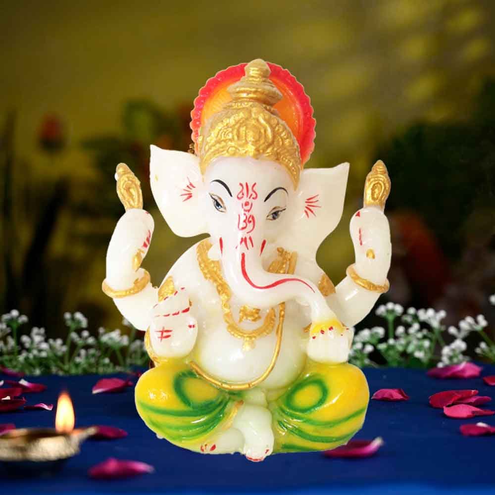 Lord Ganesha Idol gifting on ganesh chaturthi 17 cm G68GX0060H