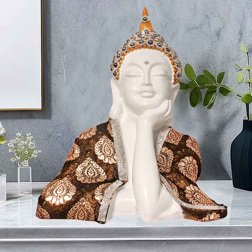 Thinking Buddha Statue for decoration and gift 38 cm G72GX0039G