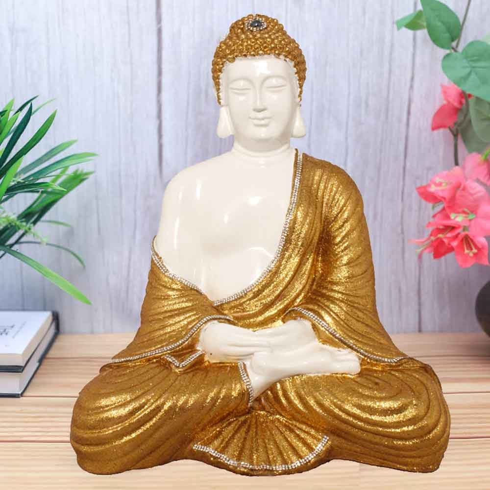 Meditating Gautam Buddha Statue return gift on budh purnima 36 cm G72GX0055G