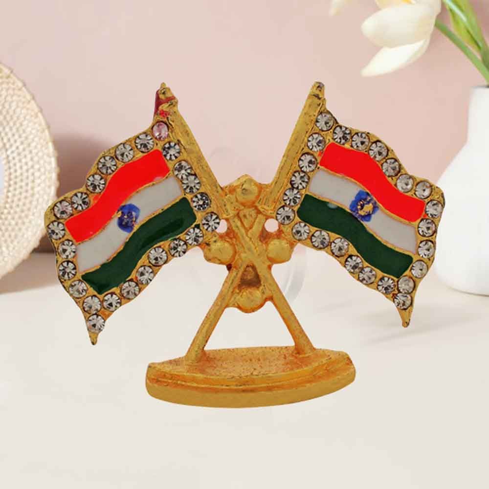 Car Dashboard Indian Flag for table decoration 4 cm G76GX0168M000XZHH