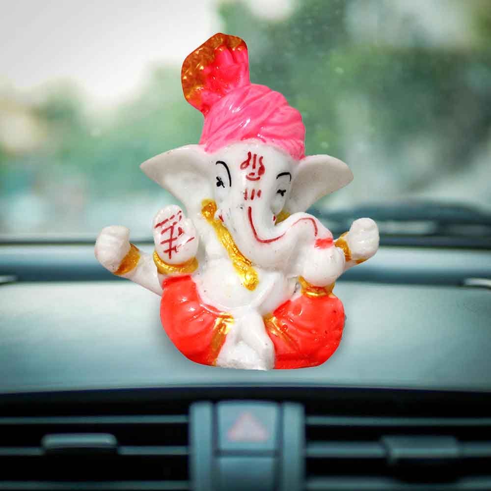 Handicraft Small Ganesha Statue for gift on diwali 6 cm G76GX0368O000XZHR