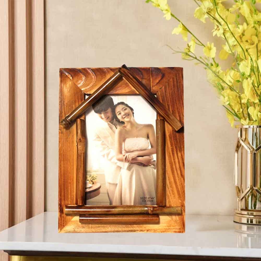 Wooden Photo Frame return gift on birthday 20 cm G77GX0389L000XZPO