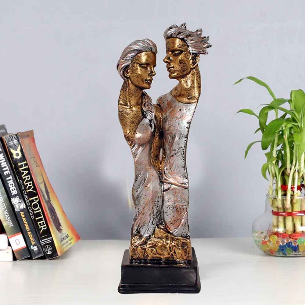Antique Couple Statue Showpiece for decoration of bedroom 51 cm G83GX0032B000XEIA