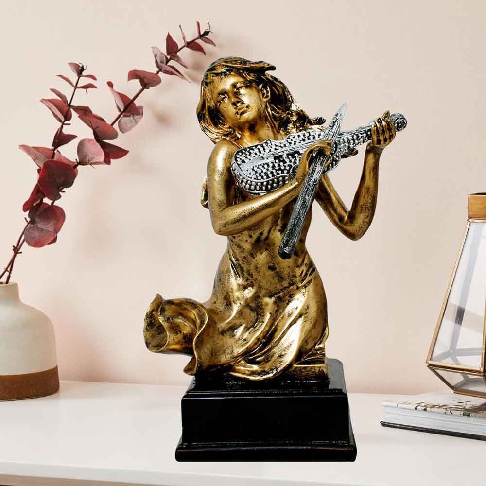Handicraft Musical Statue gift for home inauguration 32 cm G83GX0039G000XEPS