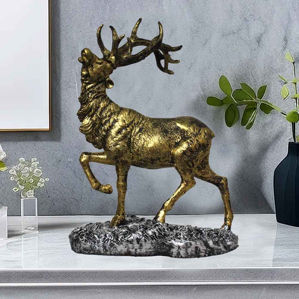 Deer Statue showpiece for return gift 38 cm G83GX0107B