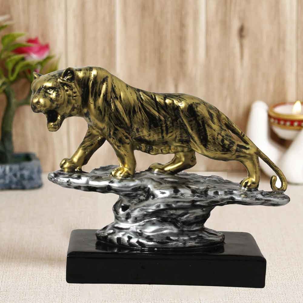 Tiger Statue Handicraft for decoration of living room 22.5 cm G83GX0128B