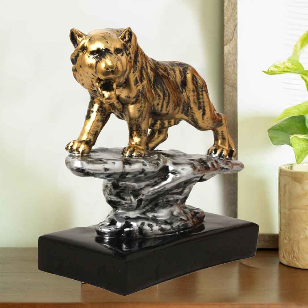 Tiger Statue sculpture for table decoration 22.5 cm G83GX0128G