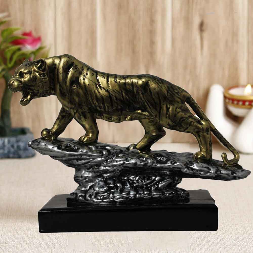Tiger Statue Figurine for gift and decoration 25.5 cm G83GX0129B