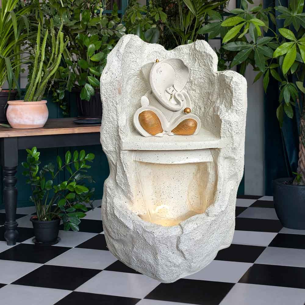 Lord Ganesha Outdoor Fountain gift item for diwali 94 cm G85GX0059I