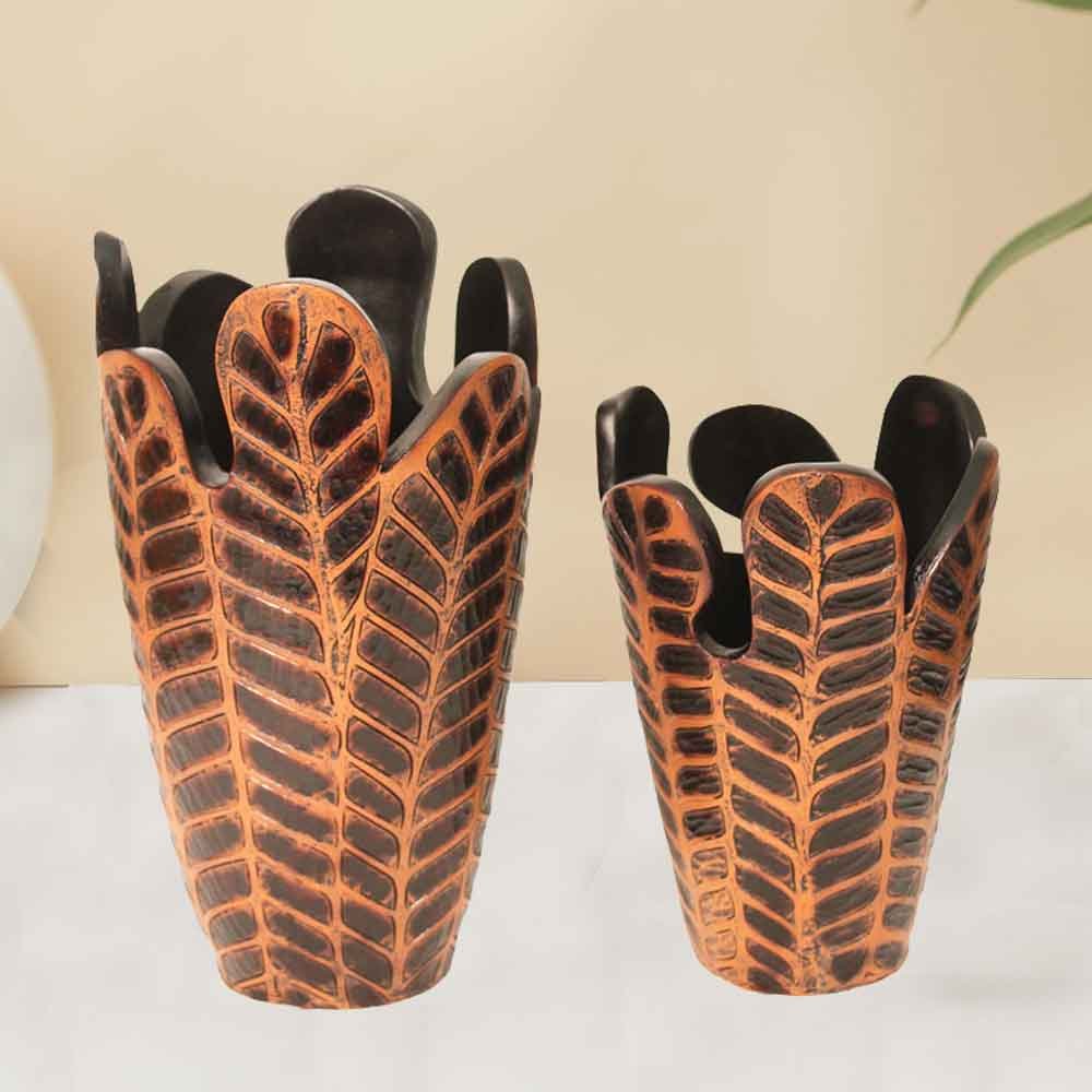 Table Top Flower Vase showpiece for gifting 35 cm G86GX0053A