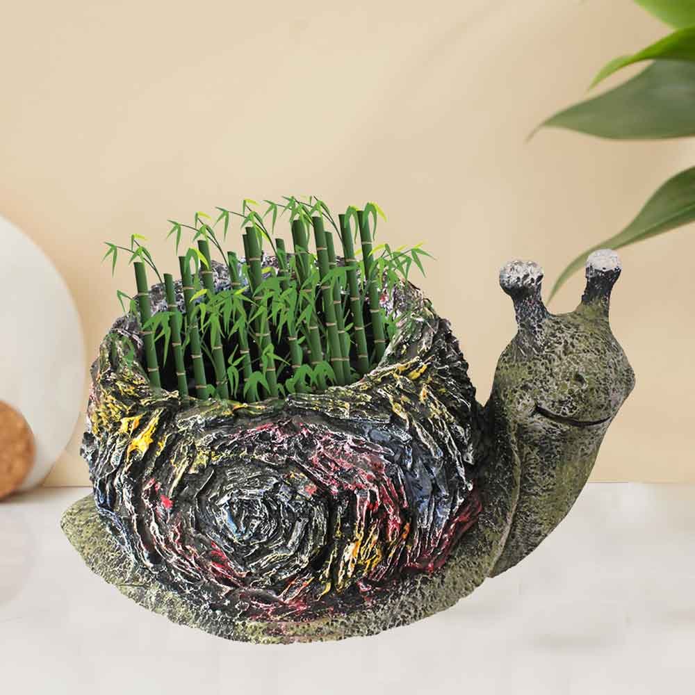 Decorative Planter showpiece for office 15 cm G90GX0017M