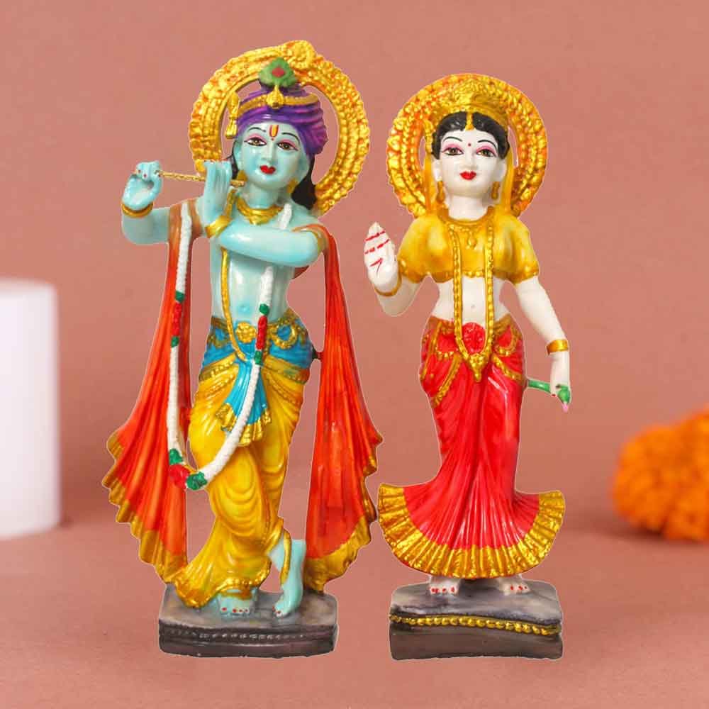 Radha Krishna Statue gift to special ones 37 cm G98GX0008N